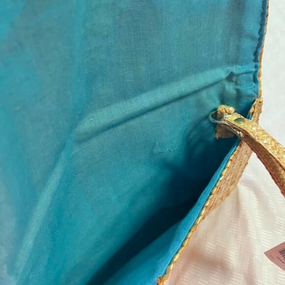 NWT Emporio Enzo Straw Wrist-let - Picture 6 of 9